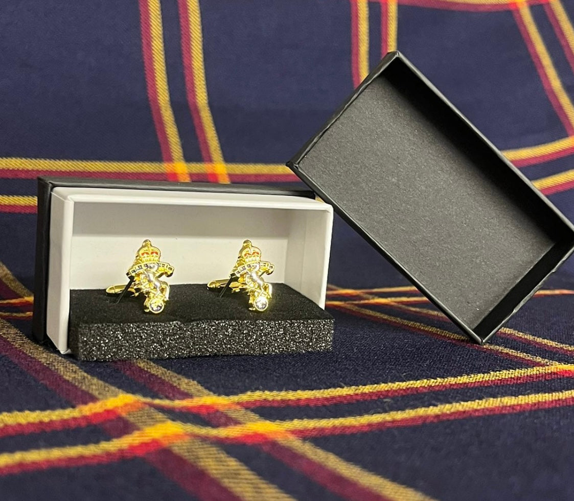 REME Corps Badge Cufflinks