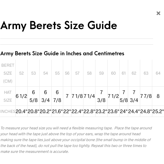Beret REME - AAC