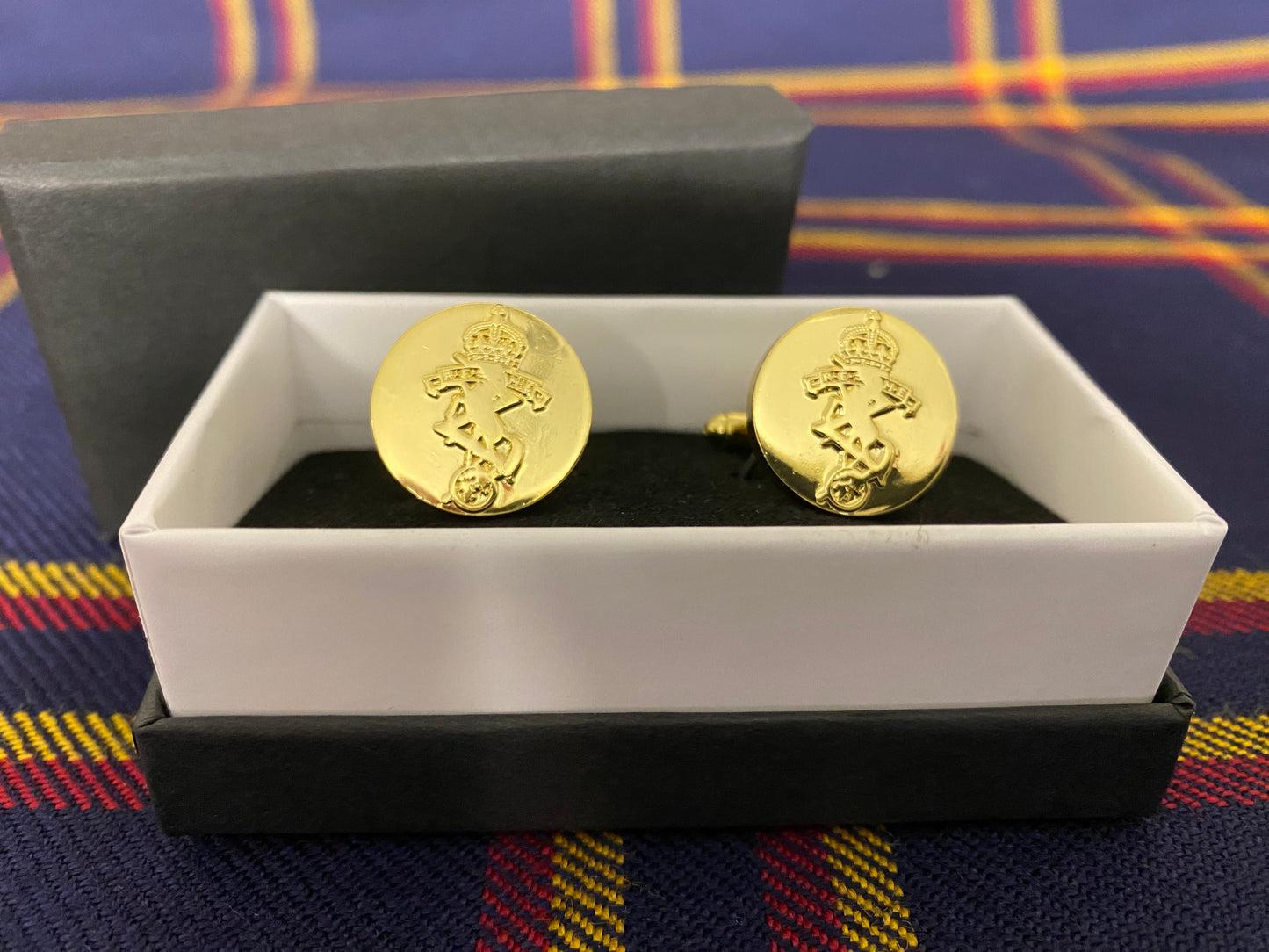 REME Cufflinks - Round