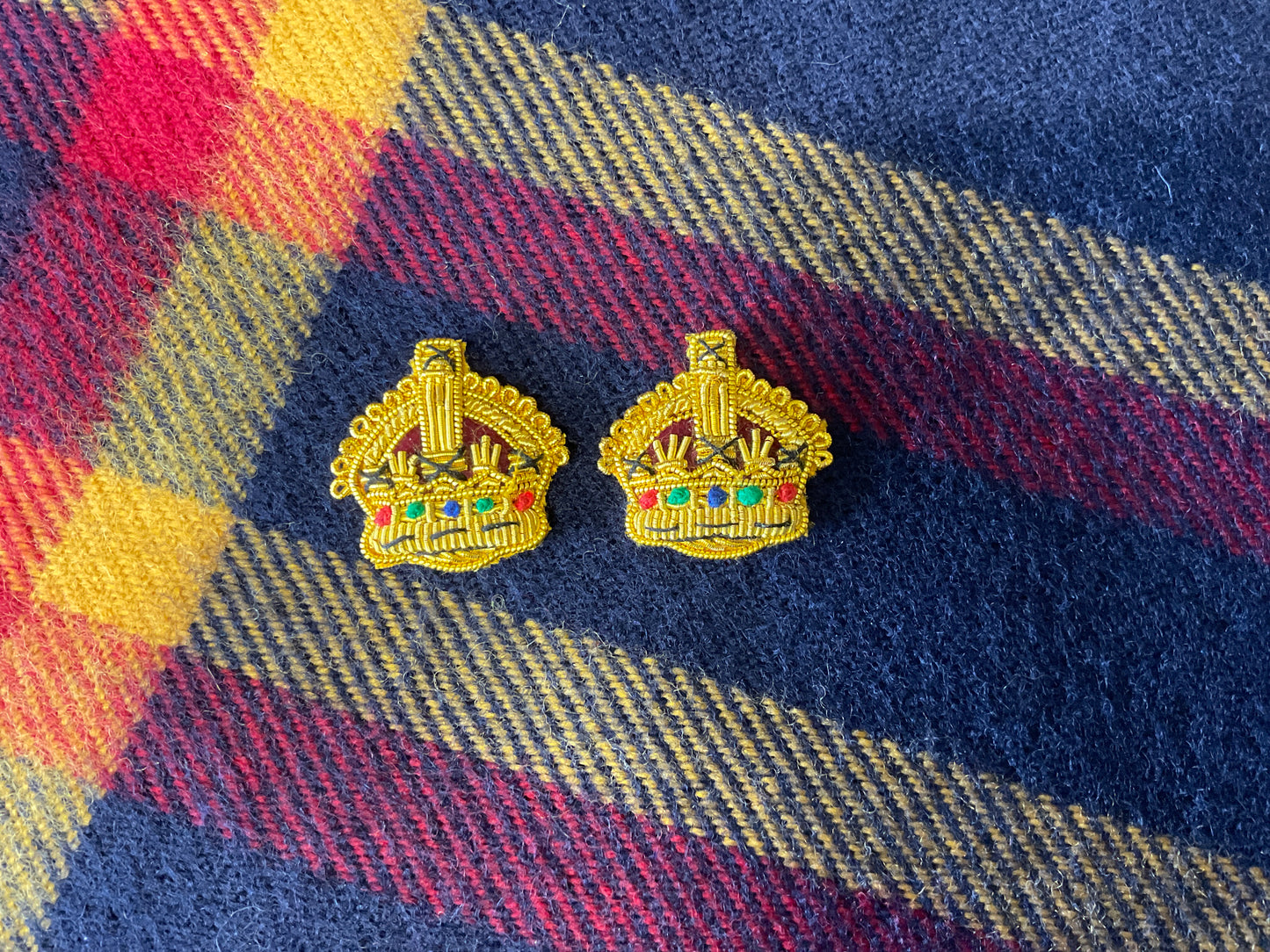 Officer Mess Dress Crown Badge