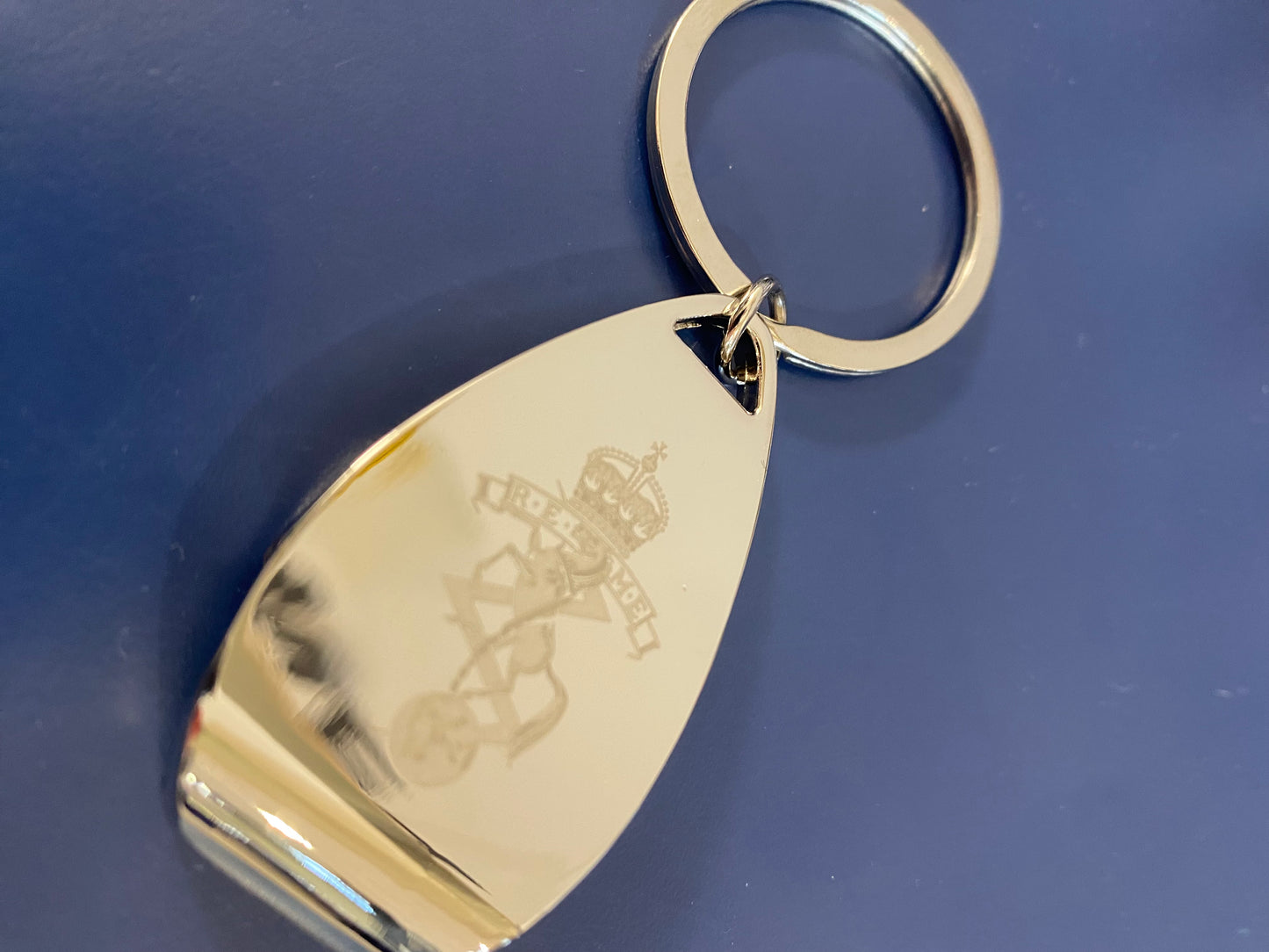 REME Engraved Vanguard Bottle Opener Keyring