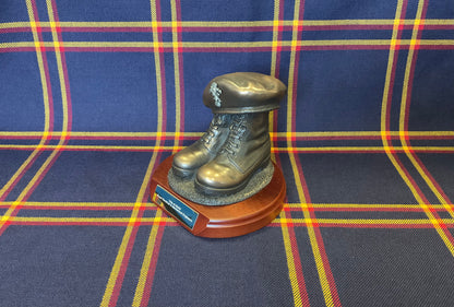 Boots with REME Beret QC - Engraved - No Spanner