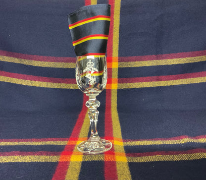 SALE - 6 REME Port Glass with Decorative Stem