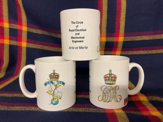 REME Cap badge and Cypher Mug