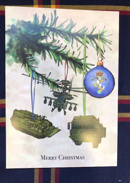 REME Christmas Tree Card (5 Pack)