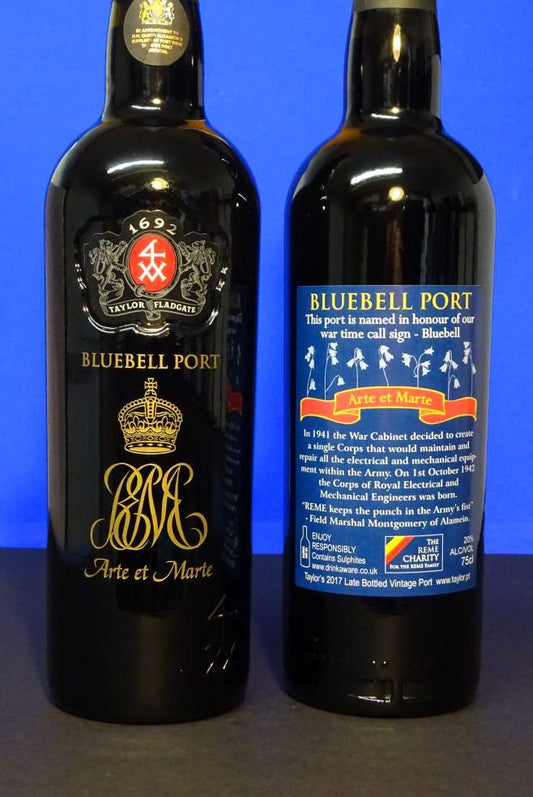 Bluebell REME Port - Cypher, Engraved Taylors Port, 75cl Bottle