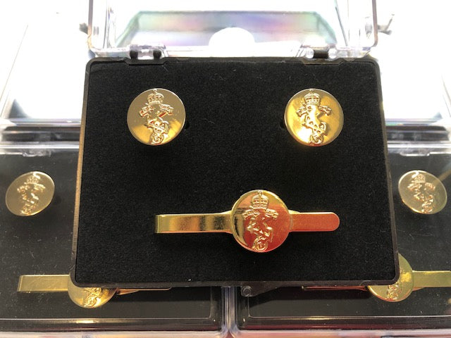 REME Cufflinks & Tie Slide