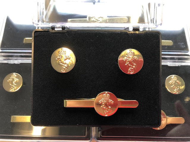 REME Cufflinks & Tie Slide