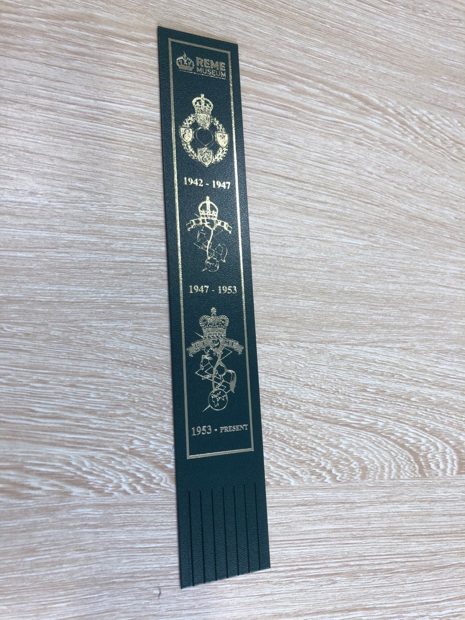 REME Leather Bookmark